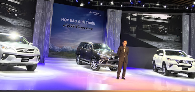 Họp báo giới thiệu Toyota Fortuner 2017 tại thị trường Việt Nam
