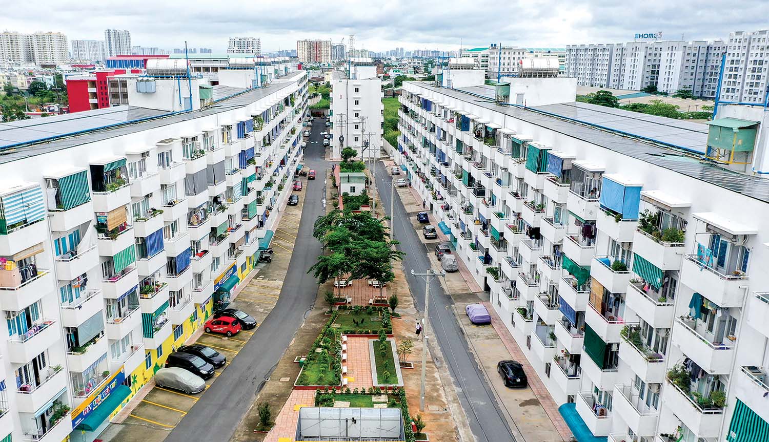 Khu nhà ở xã hội Lê Thành An Lạc (quận Bình Tân, TP.HCM) 