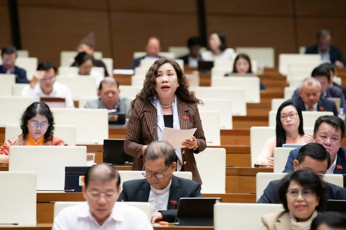 Đại biểu Trần Thị Hiền (Ninh Bình)