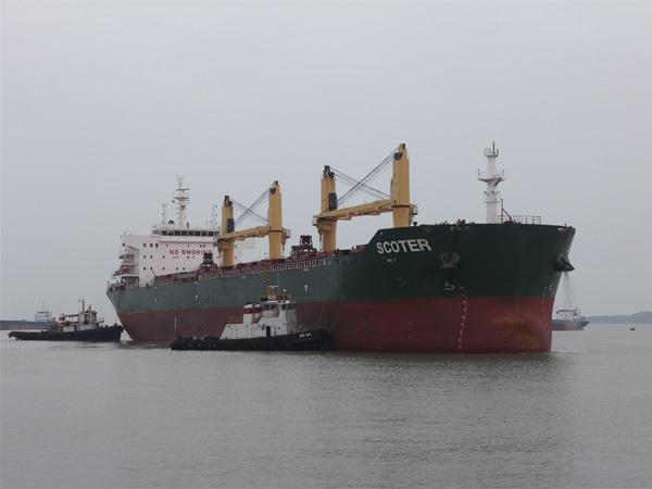 Cảng PTSC Thanh Hóa đón tàu 57.000 tấn