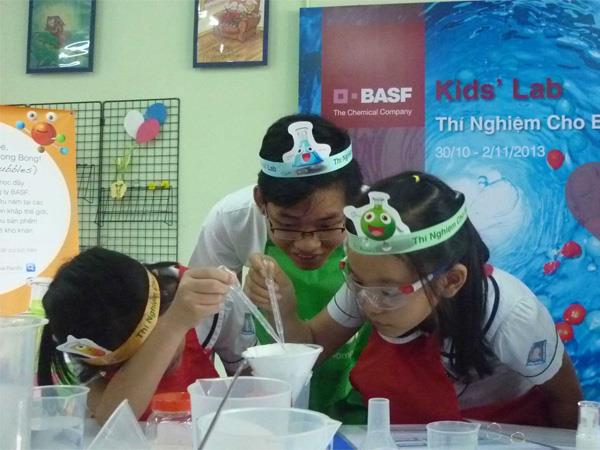 BASF Kids’Lab 2013 thu hút 500 học sinh tham gia