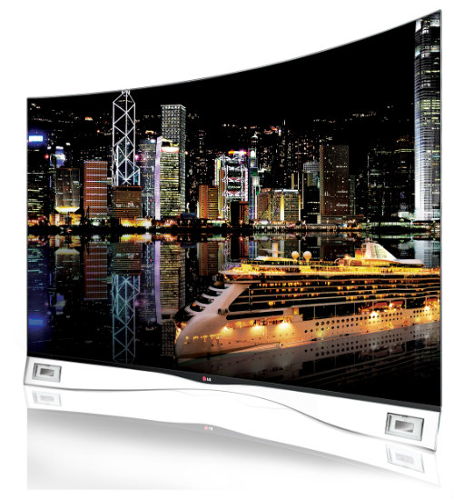 Siêu phẩm TV OLED cong của LG giá 250 triệu