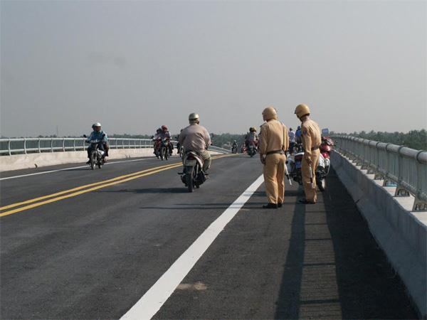 Kiên Giang: Chính thức thông xe cầu Cái Lớn và Cái Bé