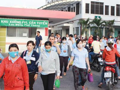 Khu xưởng FVL (thuộc Công ty TNHH Freetrend Industrial Việt Nam) cần tuyển nhiều lao động phổ thông