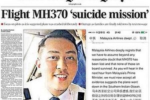 Chi tiết về nghi vấn phi công MH370 hành động tự sát
