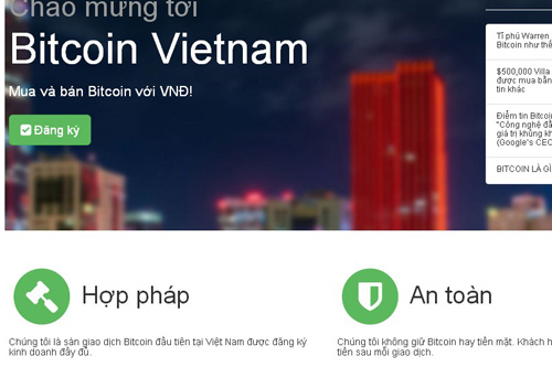 Một công ty Việt Nam tuyên bố lập Sàn giao dịch Bitcoin