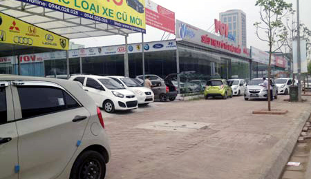 Chợ xe cũ Hà Nội ế sưng