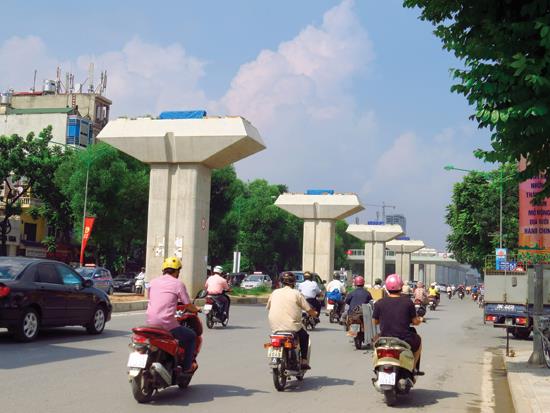 Dự án Đường sắt đô thị Hà Nội, tuyến Cát Linh - Hà Đông rất khó về đích vào cuối năm 2015