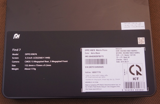 'Đập hộp' OPPO Find 7 màn hình 2K, giá 12,5 triệu đồng 2
