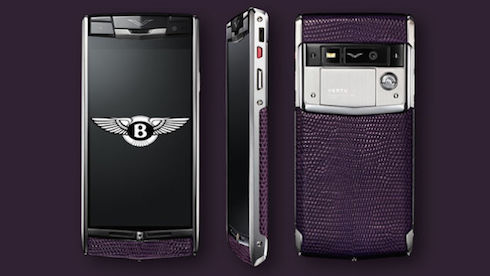 Vertu bắt tay Bentley ra smartphone siêu sang mới