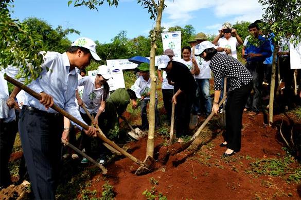  Quỹ 1 triệu cây xanh cho Việt Nam đến Điện Biên