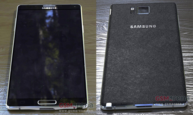 Samsung Galaxy Note 4 lộ diện hoàn toàn