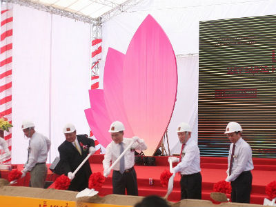 Nghệ An: Tôn Hoa Sen khởi công nhà máy 2.300 tỷ đồng