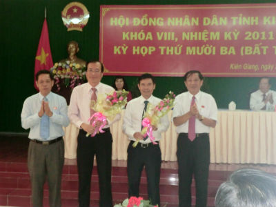 Kiên Giang có thêm Phó chủ tịch mới