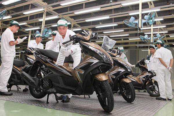 Cận cảnh nhà máy xe máy mới Honda Việt Nam