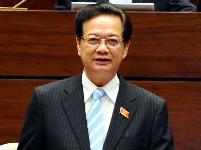 Thủ tướng Chính phủ Nguyễn Tấn Dũng trả lời chất vấn 