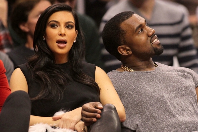 Kanye West và Kim Kardashian