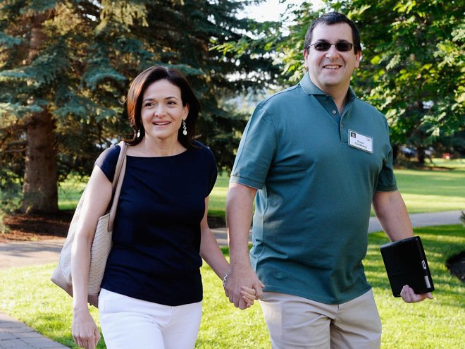 Sheryl Sandberg và Dave Goldberg
