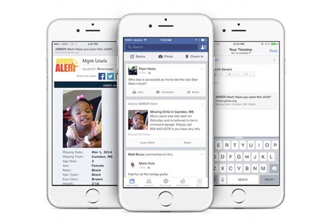 Facebook khởi động dự án cảnh báo và tìm kiếm trẻ mất tích