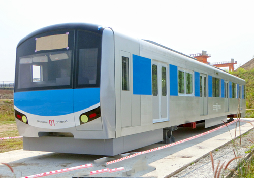 nội thất tàu điện ngầm sẽ chạy tuyến metro số 1