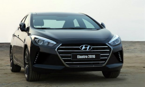 Hình ảnh đầu tiên của Hyundai Elantra 2016