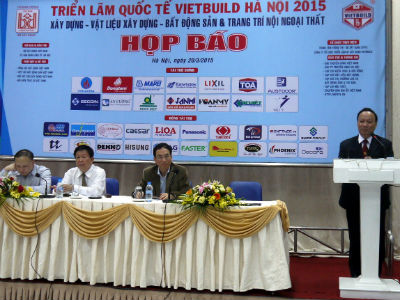 450 doanh nghiệp tham gia VIETBUILD Hà Nội 2015