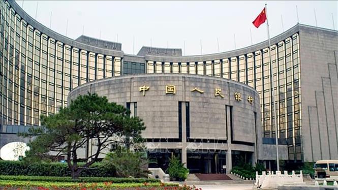 Trụ sở ngân hàng Nhân dân Trung Quốc tại Bắc Kinh. Ảnh: THX/TTXVN