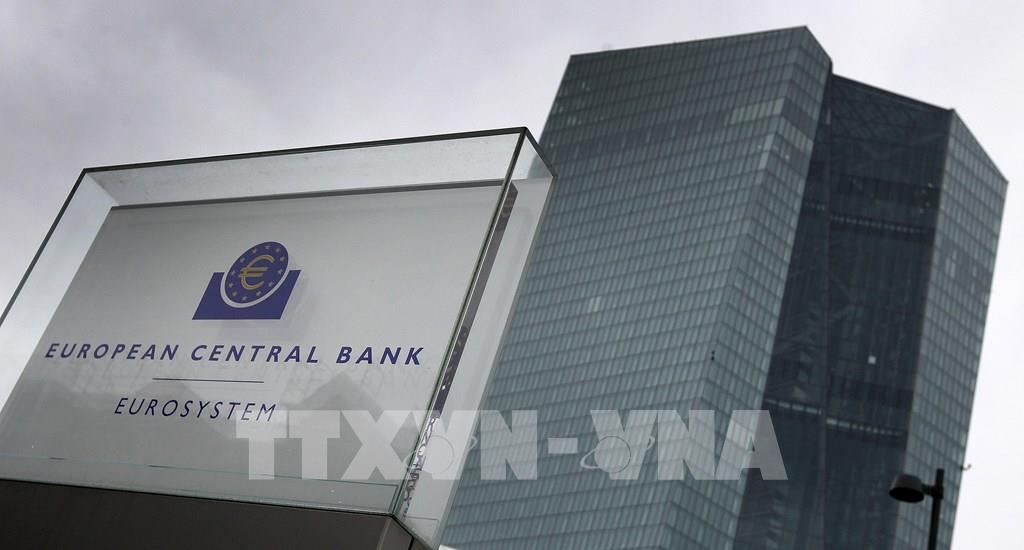 Trụ sở ECB ở Frankfurt am Main, Đức. Ảnh: AFP/ TTXVN