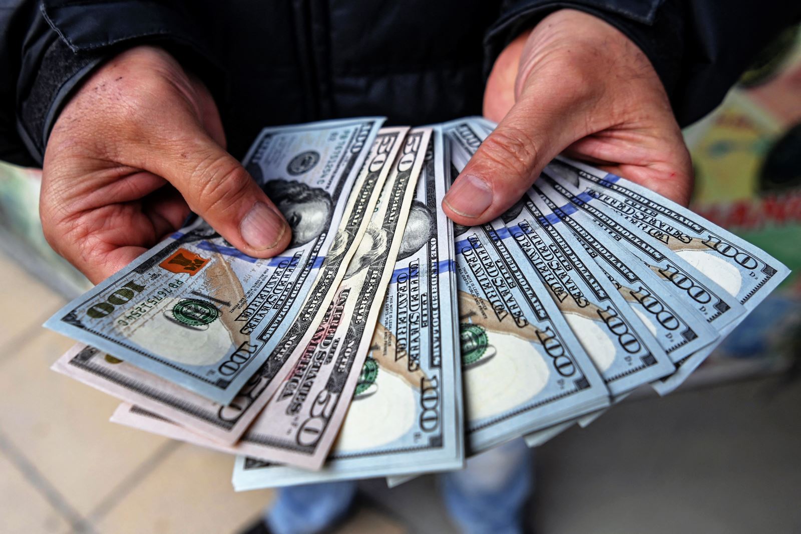 Đồng đôla Mỹ. Ảnh minh họa: AFP/TTXVN