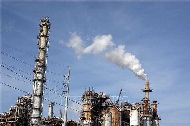 Oil refinery in Houston, Texas, USA.  Photo: AFP/VNA