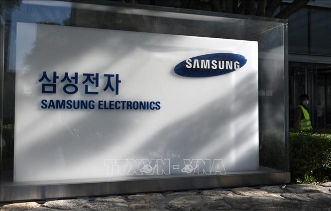 Samsung là nhà sản xuất chip bộ nhớ lớn nhất thế giới. Ảnh: AFP/TTXVN