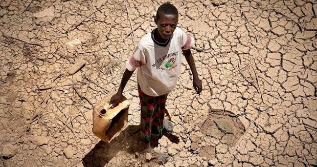 Tình trạng hạn hán tại Somalia. Ảnh: africanews.com