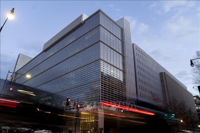 Trụ sở ngân hàng thế giới (WB) ở Washington, DC, Mỹ. Ảnh: AFP/TTXVN