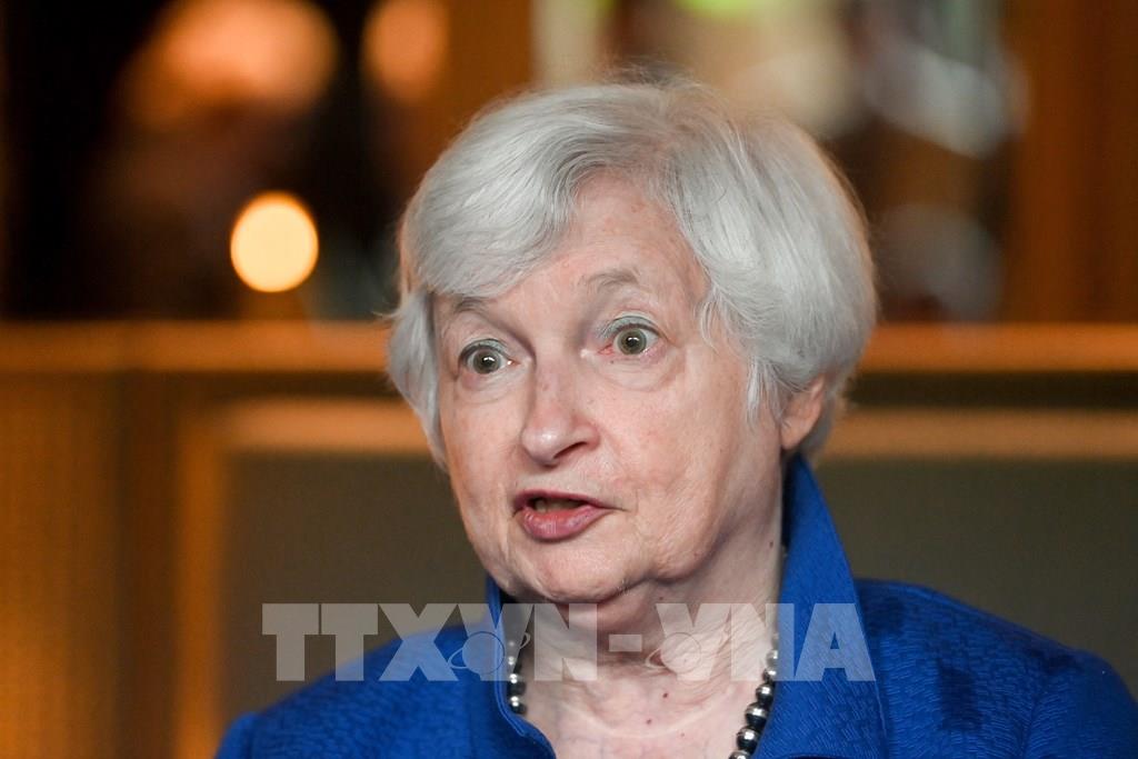 Bộ trưởng tài chính Mỹ Janet Yellen. Ảnh: AFP/TTXVN