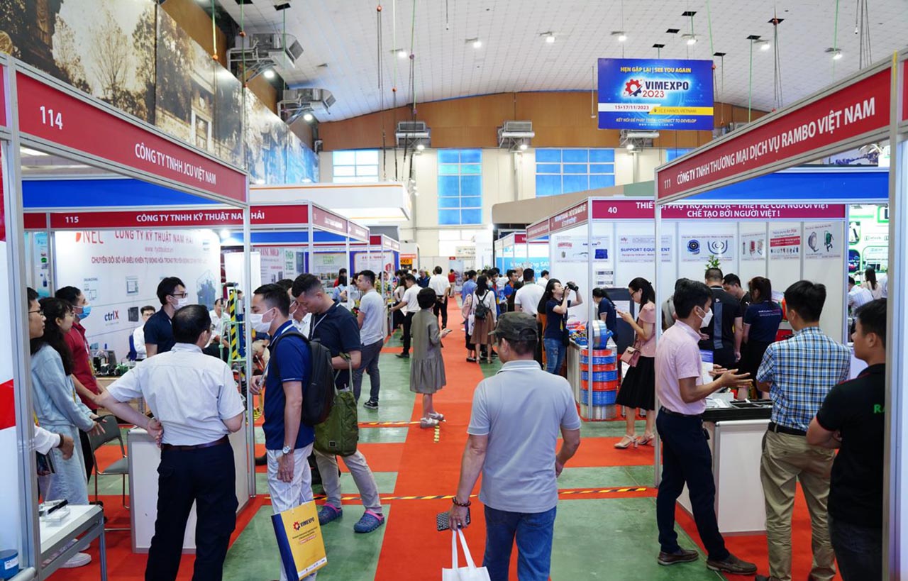 VIMEXPO 2023 được tổ chức từ 15 - 17/11/2023 tại Trung tâm Triển lãm Quốc tế ICE Hanoi, dự kiến thu hút khoảng 15.000 khách đến tham quan và làm việc trực tiếp