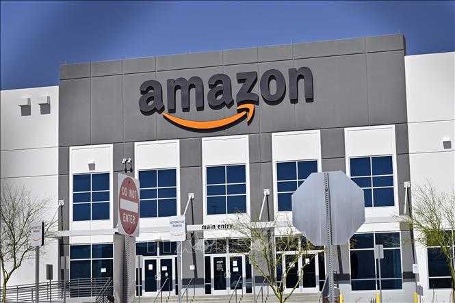 Trung tâm phân phối của Amazon tại Las Vegas, bang Nevada, Mỹ. Ảnh: AFP/TTXVN