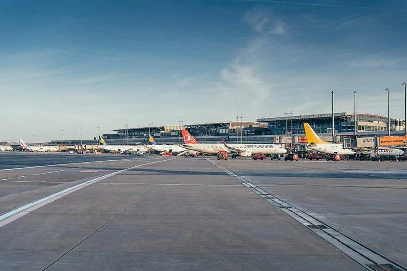 Các chuyến bay khởi hành từ sân bay Hamburg bị hủy 2 ngày trong tháng Tư vừa qua. (Nguồn: Straitstimes)