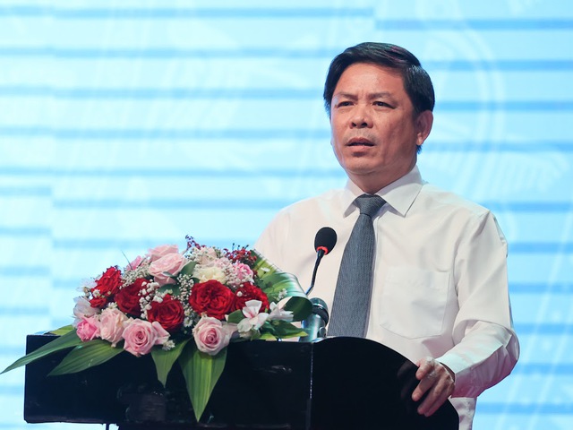 Bộ trưởng Bộ GTVT Nguyễn Văn Thể (Ảnh: Nhật Bắc)