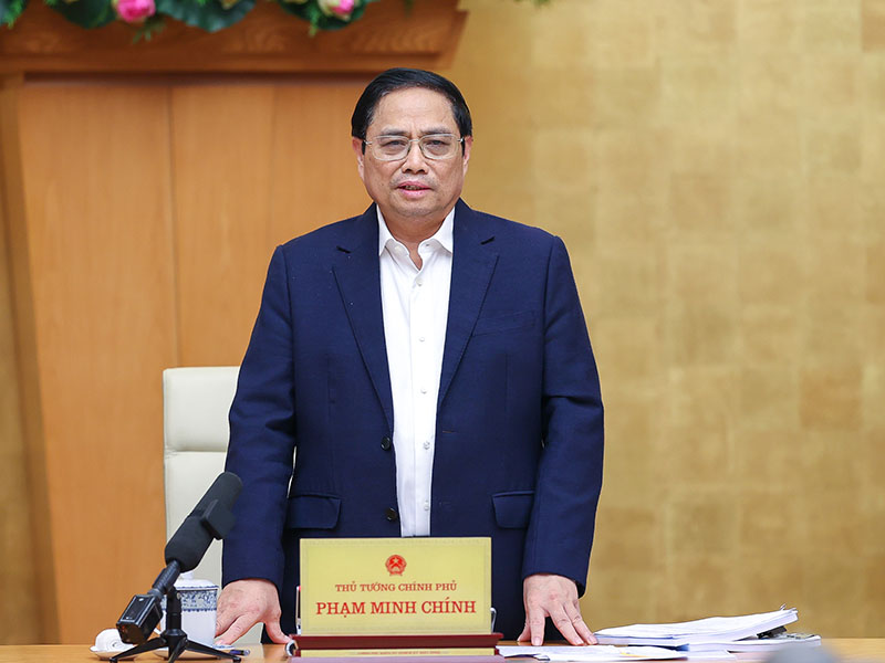 Thủ tướng Phạm Minh Chính chủ trì .