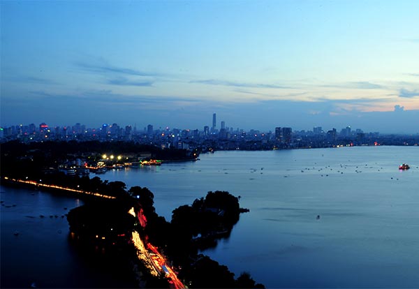 Khu vực quanh Hồ Tây là không gian sống lý tưởng nhất tại Hà Nội