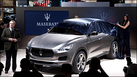 SUV Maserati Levante được phát triển dựa trên Maserati Kubang Concept