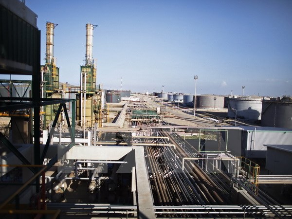 Cơ sở lọc dầu Zawiya cách thủ đô Tripoli, Libya khoảng 40 km về phía tây. Nguồn: AFP/TTXVN