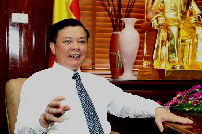 Bộ trưởng Tài chính Đinh Tiến Dũng - Ảnh: VGP/Huy Thắng