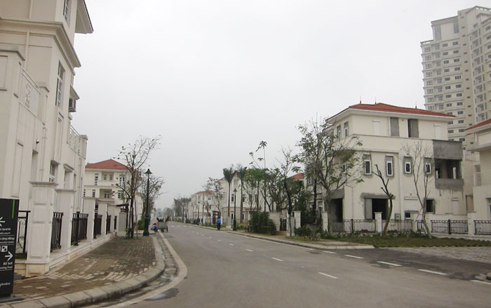 Phân khúc liền kề, biệt thự Hà Nội tăng giá trên diện rộng từ đầu năm 2015.