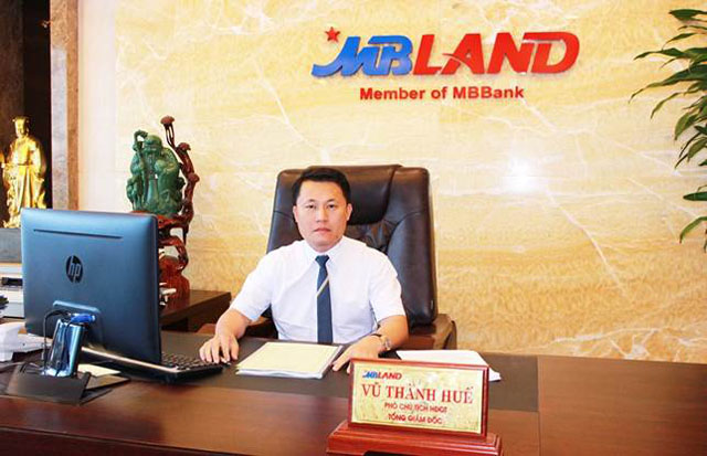Ông Vũ Thành Huế - Phó chủ tịch HĐQT, Tổng giám đốc MBLand.