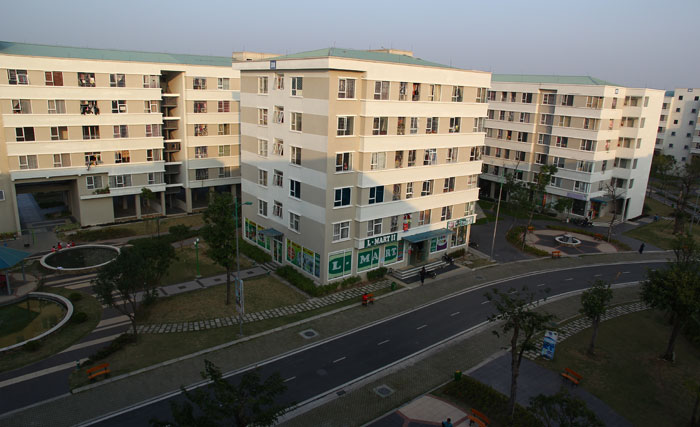Trong năm 2013 và 2014, đã có 9 Dự án nhà ở cho người thu nhập thấp tại Hà Nội được hoàn thành. Ảnh: Hoài Nam