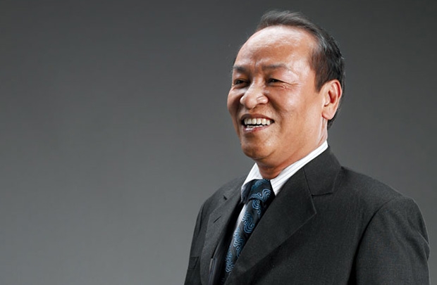doanh nhân Lê Hùng Mạnh - Chủ tịch HĐQT kiêm Tổng giám đốc Công ty TNHH Xây dựng - Kinh doanh Nhà Gia Hòa - Ảnh: Tấn Thảo 