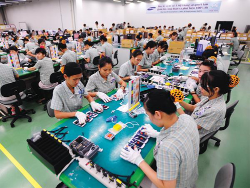 Sản xuất điện thoại tại Việt Nam. Ảnh minh hoạ. Nguồn: Internet