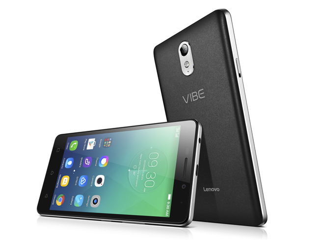 Smartphone LenovoVIBE P1m có 2 màu Đen và Trắng, với giá bán 3,79 triệu đồng.