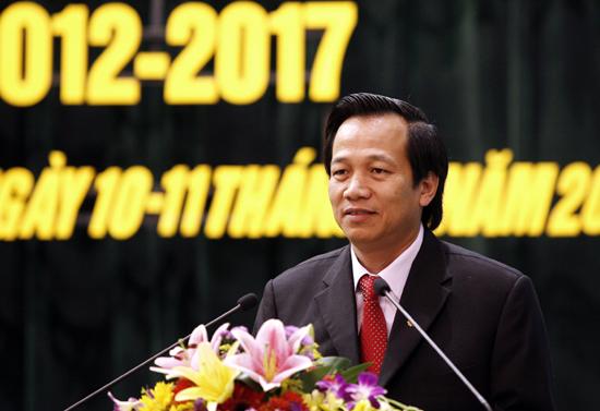 Ông Đào Ngọc Dung, Ủy viên Trung ương Đảng được tín nhiệm cao bầu tái cử giữ chức Bí thư Đảng ủy Khối nhiệm kỳ 2015-2020. 